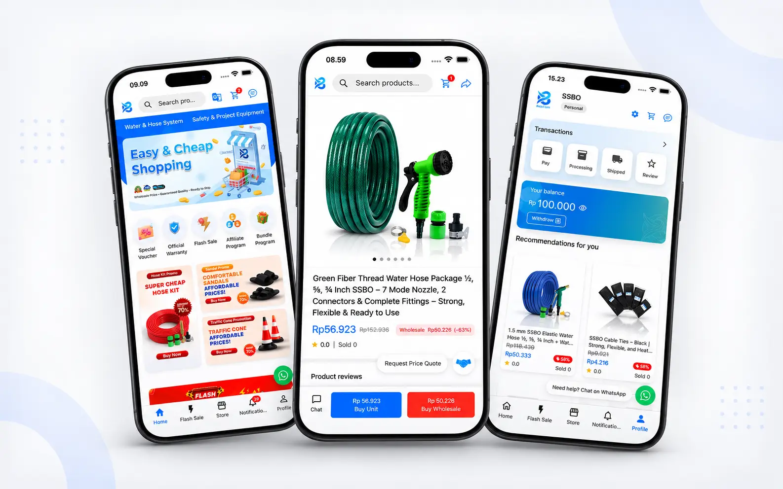 SSBO B2B Marketplace project preview